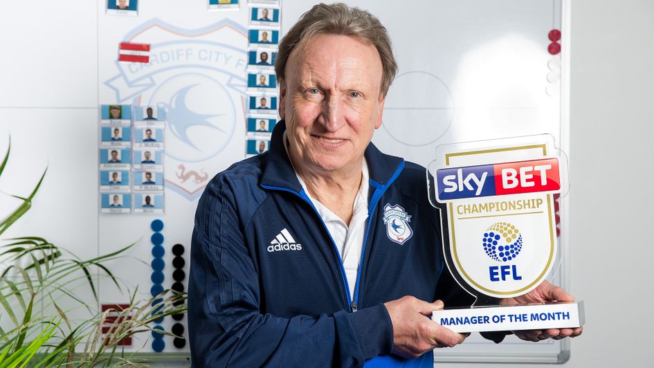 Neil Warnock wins Manager of the Month for February
