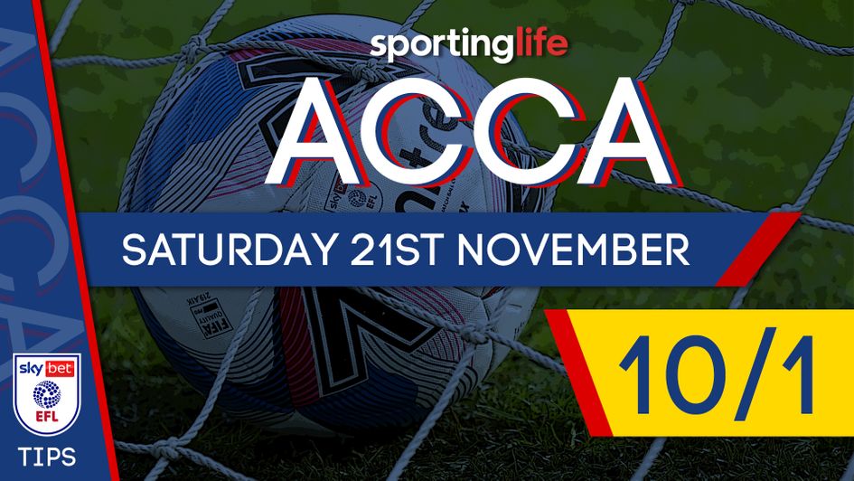The Sporting Life EFL accumulator is enhanced to 10/1 with title sponsors Sky Bet.