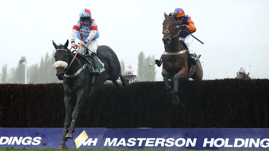 Saint Calvados wins at Cheltenham