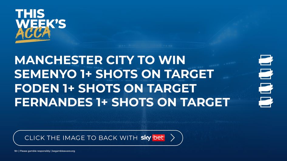 CLICK TO BACK OUR 8/1 BET BUILDER!