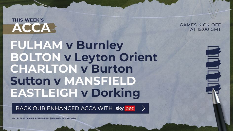 This Week's Acca - December 23