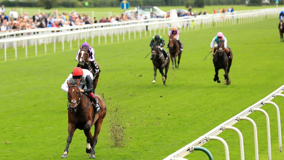 Cracksman has them strung out like the proverbial washing