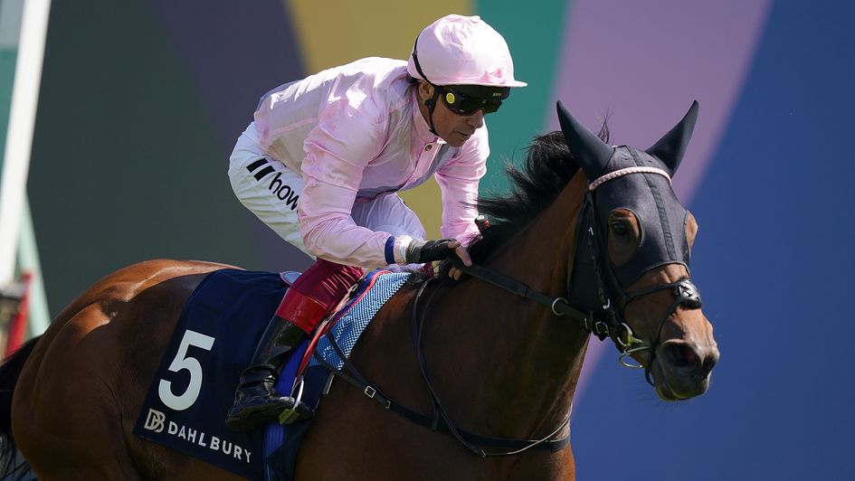 Frankie Dettori stars on Emily Upjohn