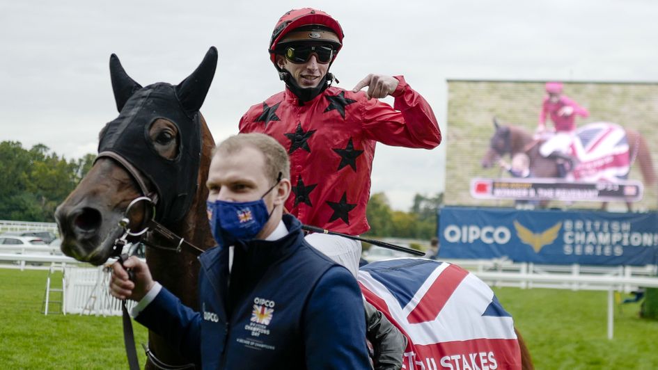 Pierre-Charles Boudot celebrates on The Revenant