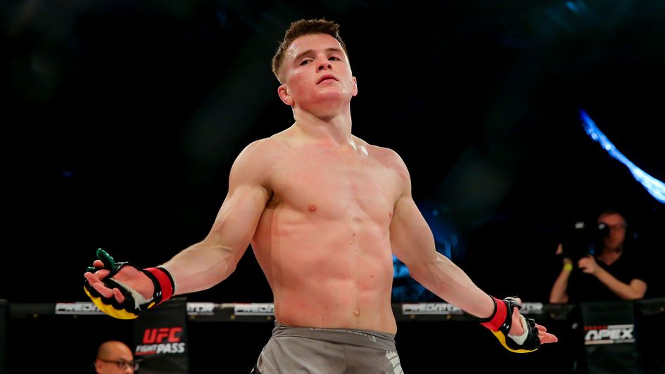 Paul Hughes is moving closer to claiming the featherweight title