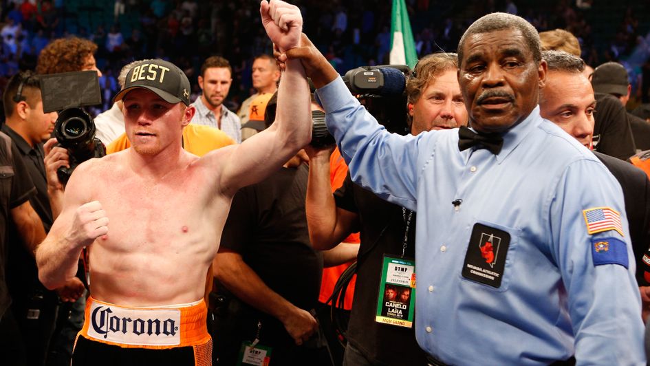 Robert Byrd (R) will be the referee