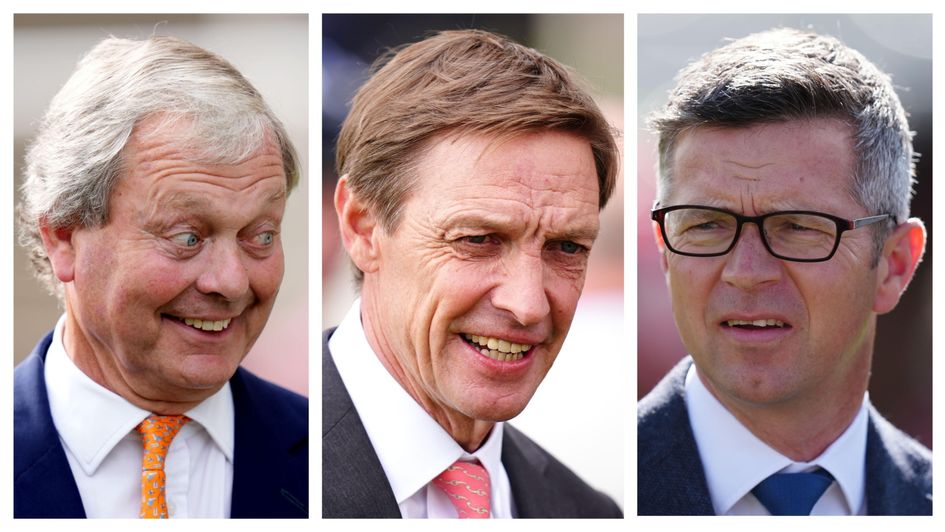William Haggas, Richard Hughes and Roger Varian: Ayr raiders