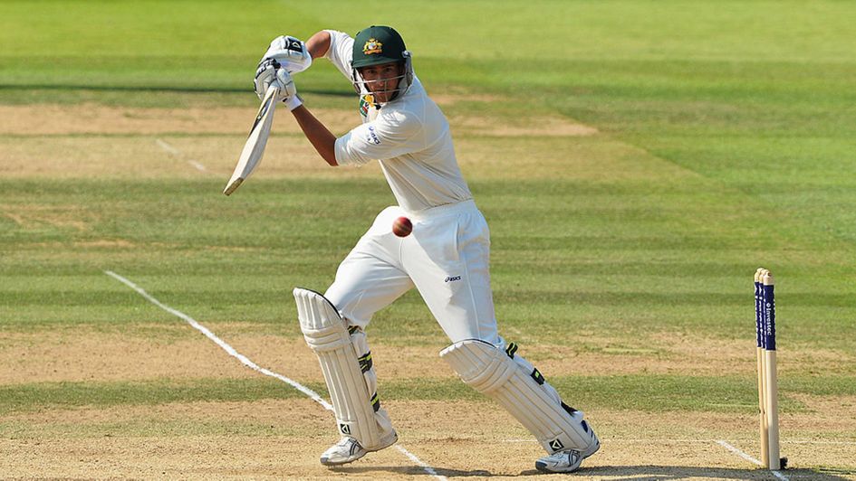 Ashton Agar on his Test debut against England