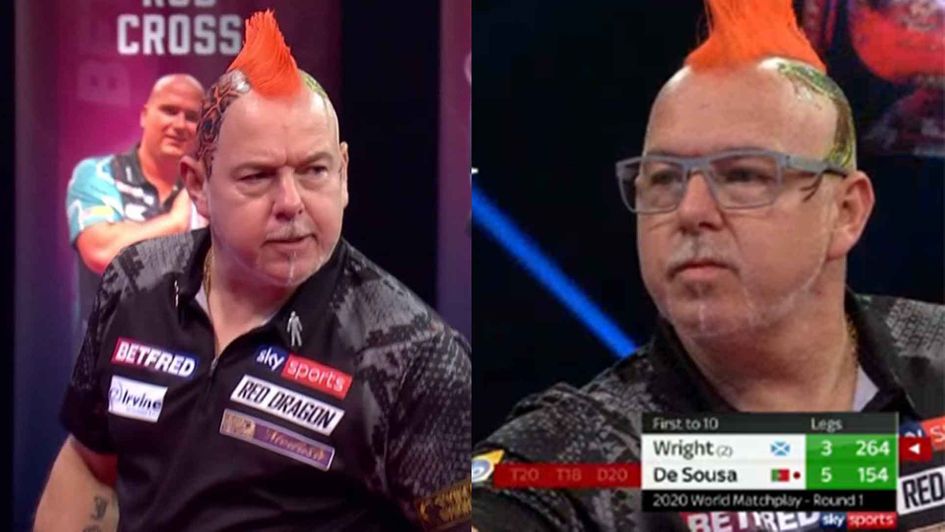 Peter Wright ditched his glasses and raised his game