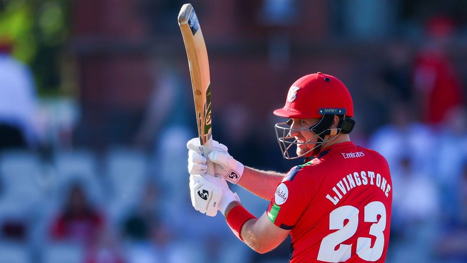 Liam Livingstone of Lancashire