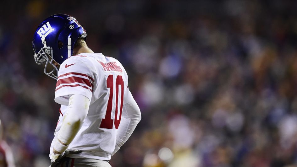Eli Manning will be replaced this weekend