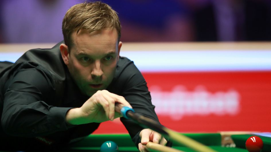 Ali Carter during Thursday's 6-3 win