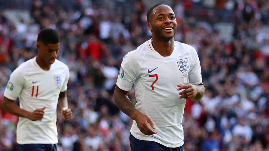 Raheem Sterling: England forward impressed once again in the 4-0 win over Bulgaria
