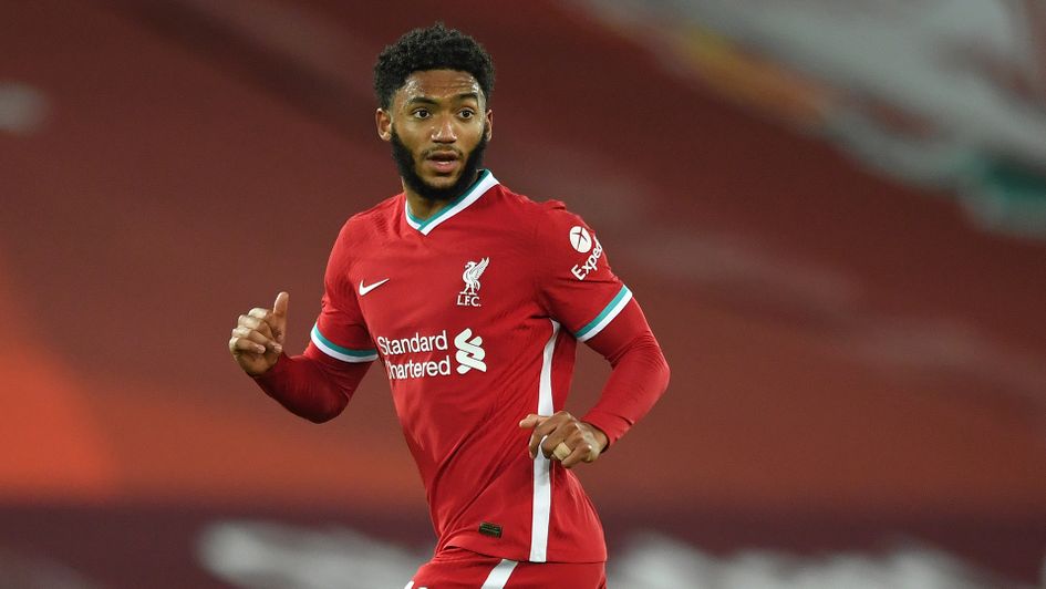 Liverpool defender Joe Gomez