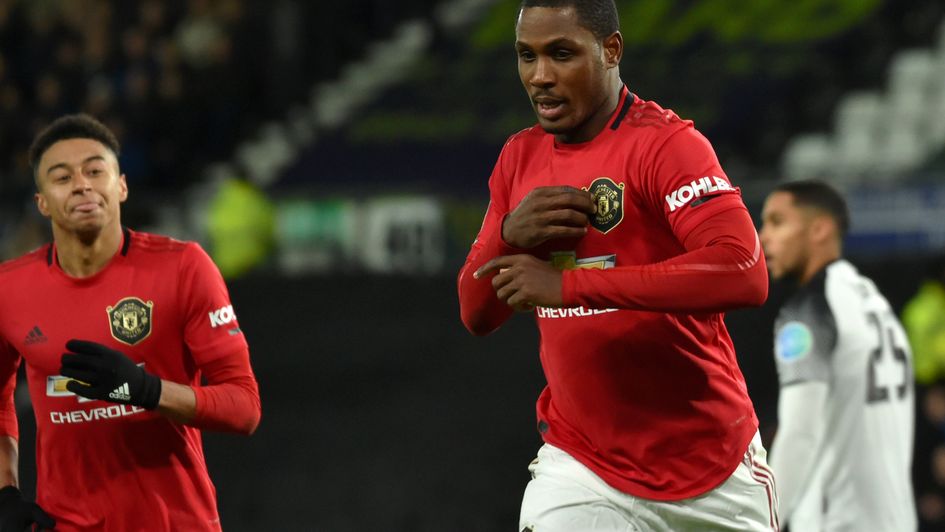 Odion Ighalo celebrates