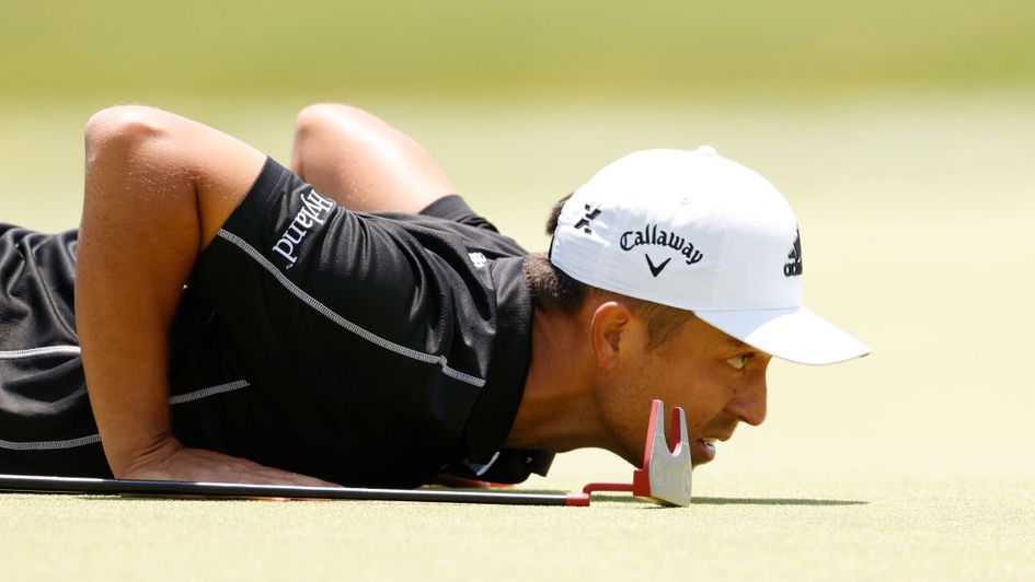 Xander Schauffele can boss his three-ball this evening