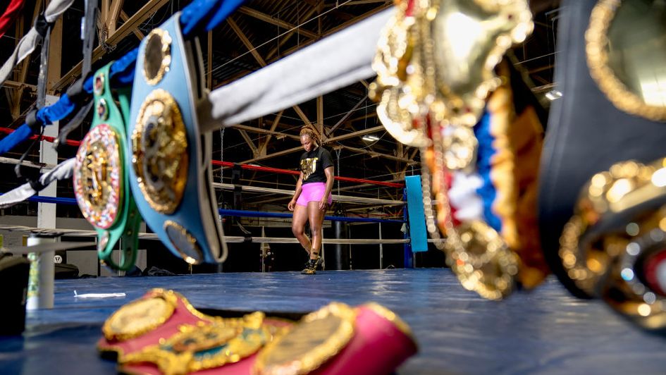 Claressa Shields can add to her collection on Saturday night