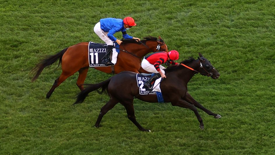 Extravagant Kid wins at Meydan