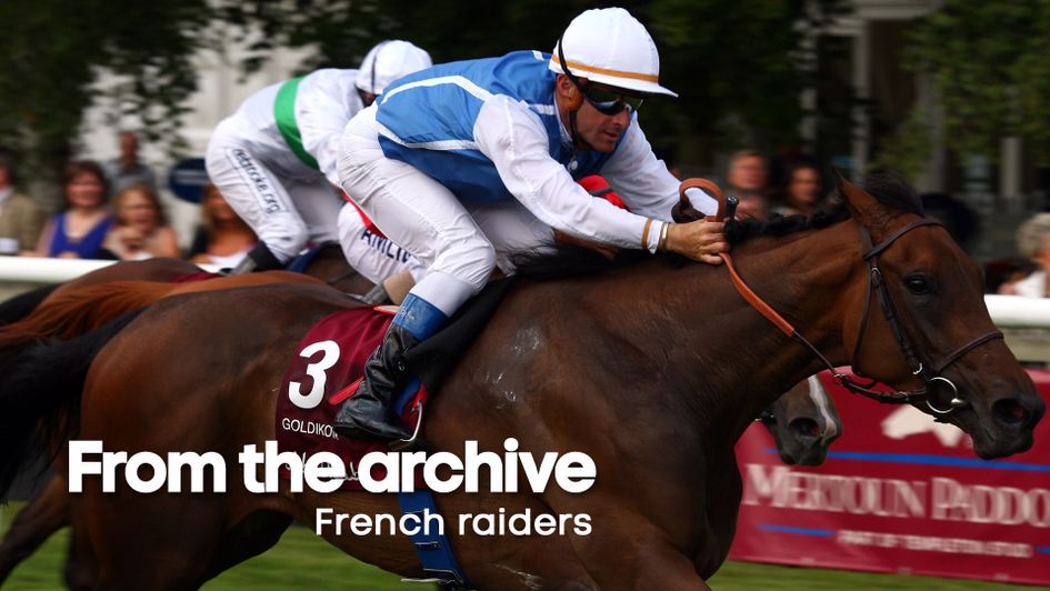 Goldikova first won in Britain at Newmarket