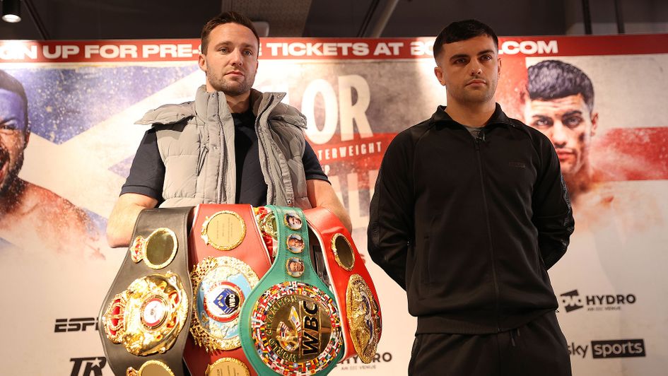 Josh Taylor and Jack Catterall