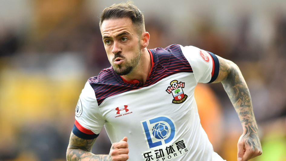 Danny Ings: Southampton forward celebrates after netting in the Premier League for the third successive game