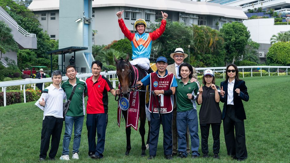 The Ka Ying Rising team celebrate