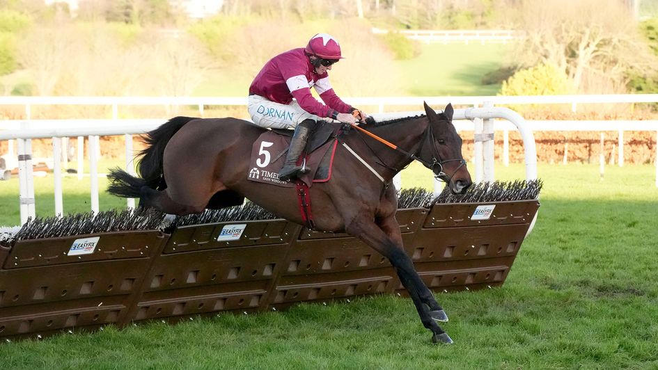Brighterdaysahead and Jack Kennedy win the Irish Champion Hurdle