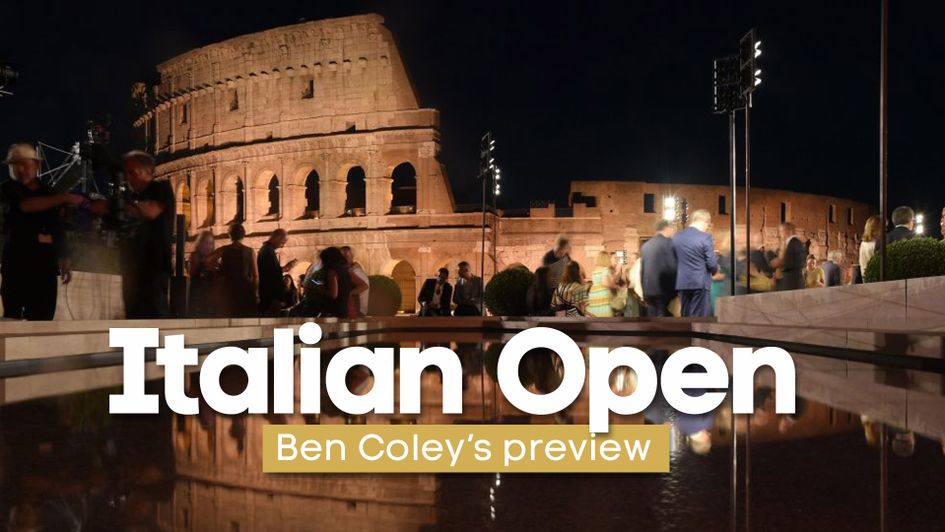 Get Ben Coley's Italian Open tips and analysis below