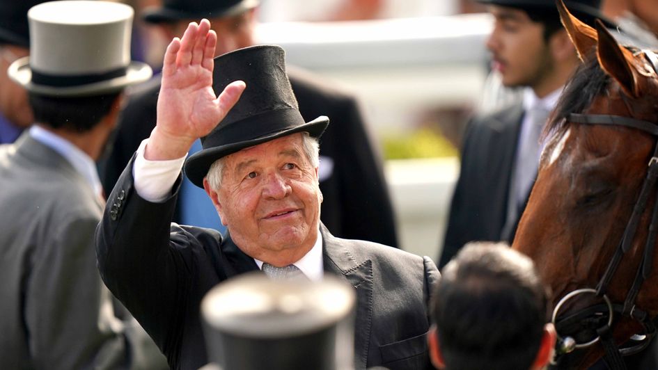 Sir Michael Stoute back in the Derby winners' enclosure