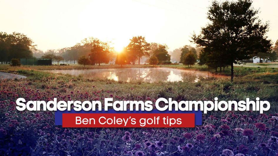 Who is Ben Coley backing for the Sanderson Farms Championship