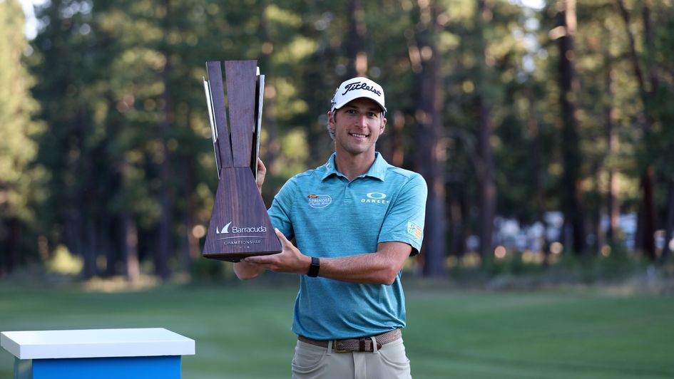 Richy Werenski receives the Barracuda Championship title