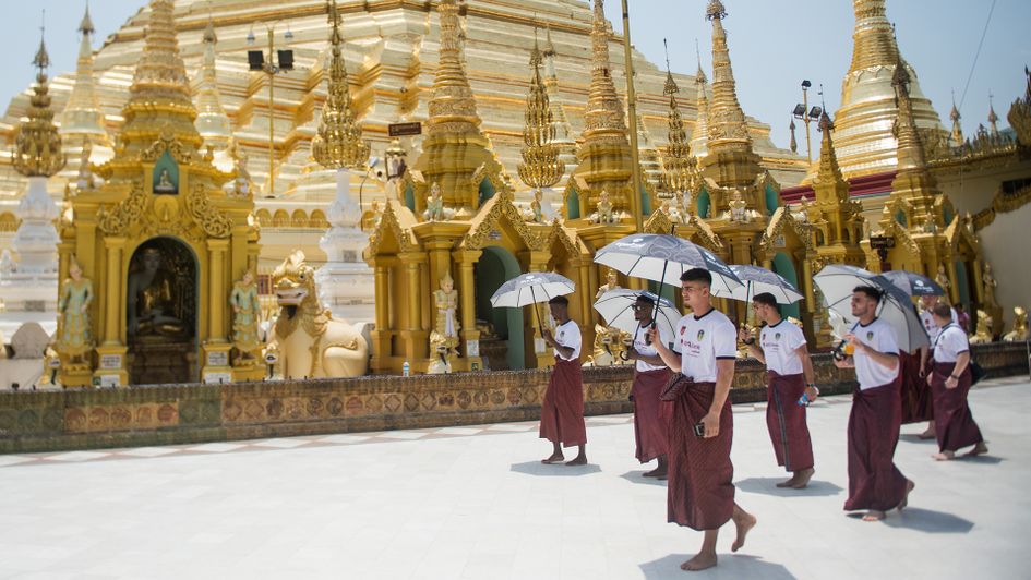 Leeds United's post-season tour of Myanmar has led to criticism by some