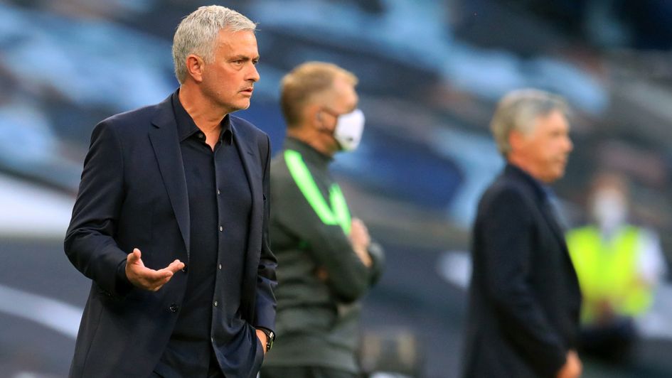 Jose Mourinho: Portuguese boss watches Tottenham in action