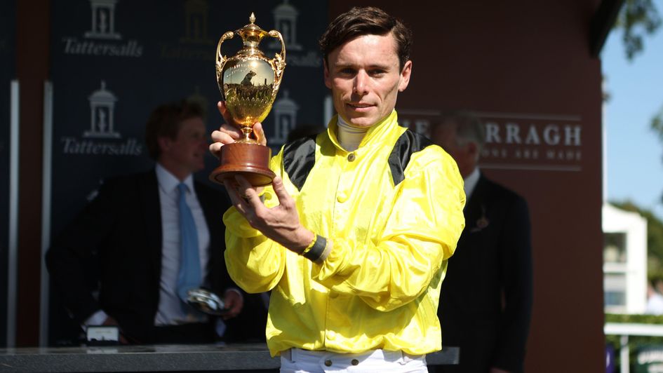 Kieran Shoemark with the Tattersalls Gold Cup