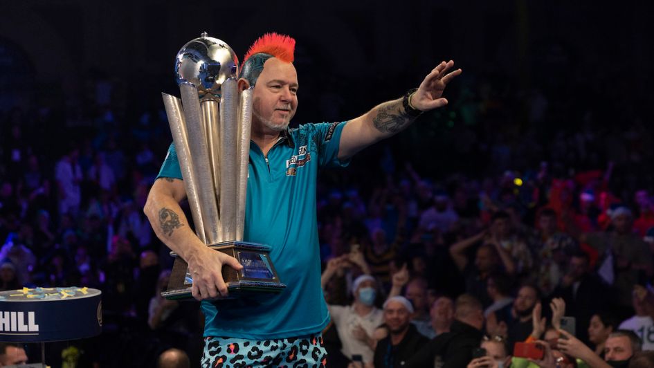 Peter Wright is a two-time world darts champion