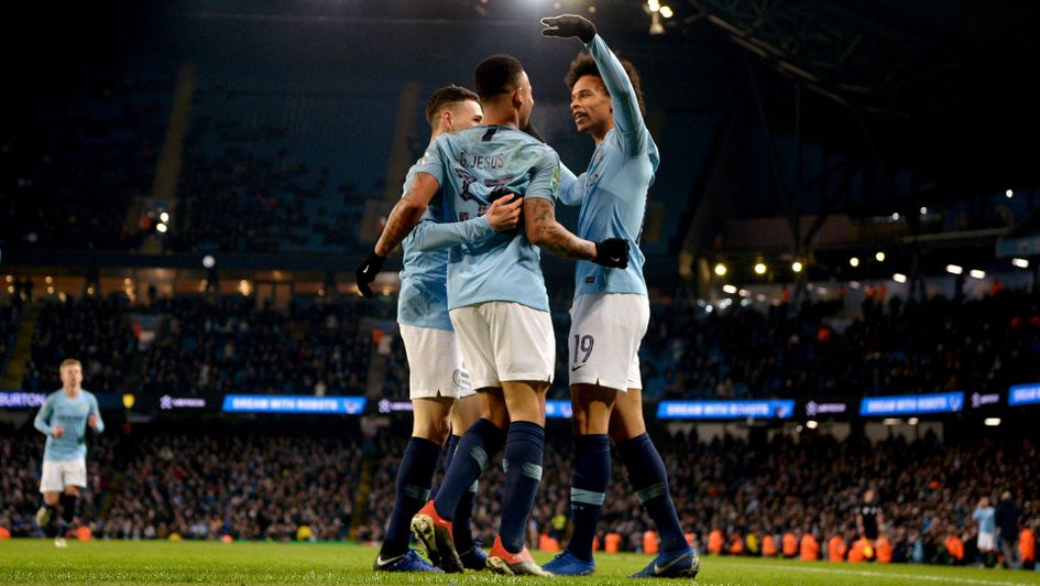 Manchester City celebrate