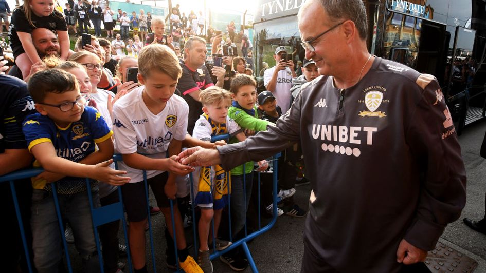 Marcelo Bielsa at Elland Road