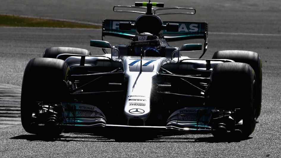 Valtteri Bottas of Mercedes