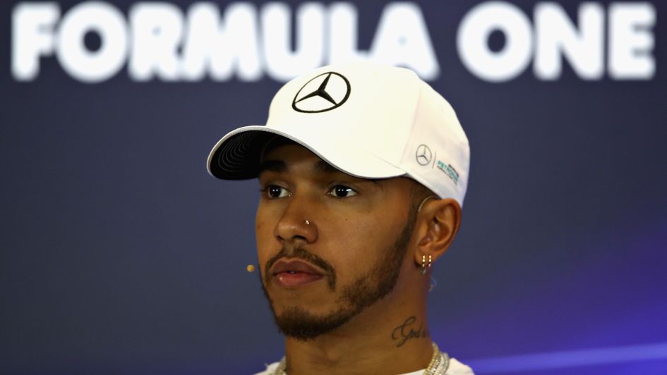 Lewis Hamilton set the early pace