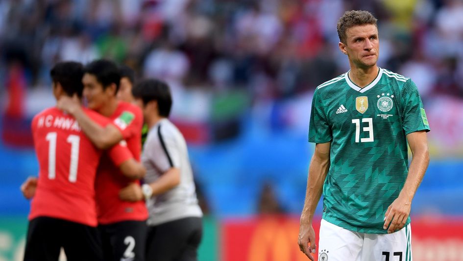 Heartbreak for Thomas Muller and Germany