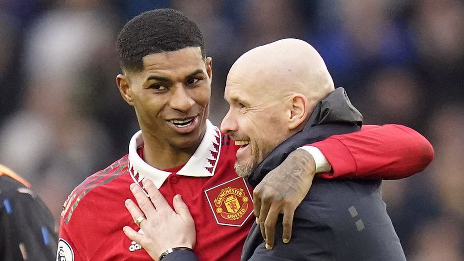 Marcus Rashford has been reborn under Erik ten Hag
