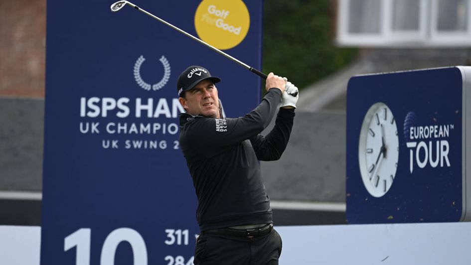 Richie Ramsay tees off at the Belfry