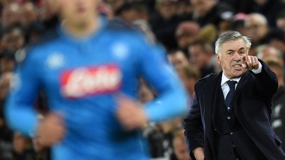 Carlo Ancelotti is currently in charge of Napoli