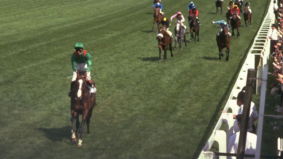 Shergar wins the Derby