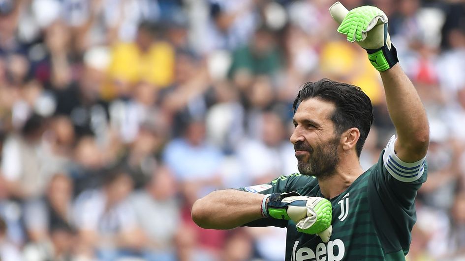 Gianluigi Buffon, pictured in his final appearance for Juventus