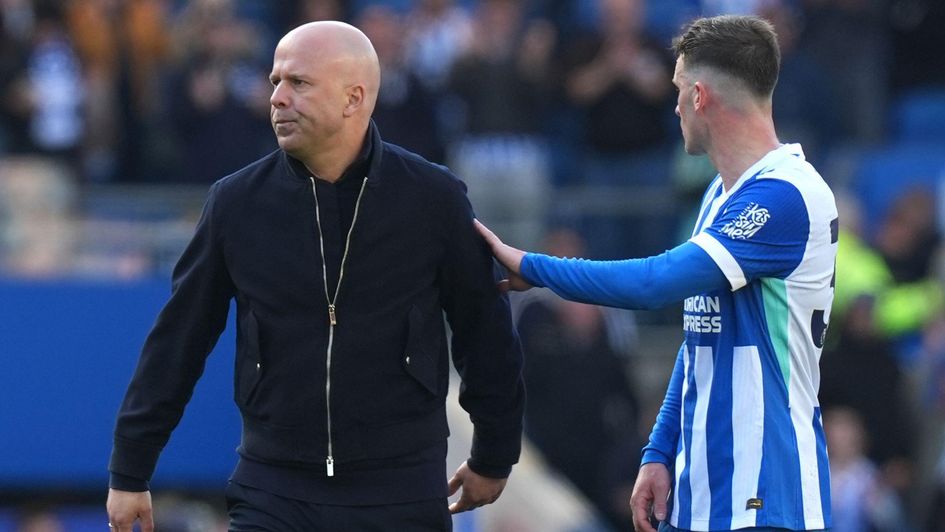 Arne Slot and Pascal Gross