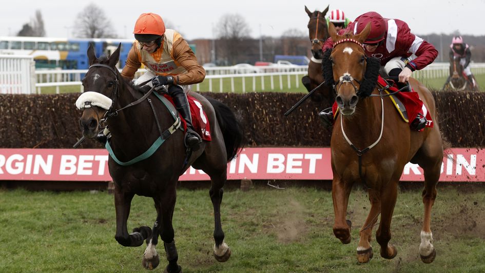 Moroder (left) gets on top in the Grimthorpe