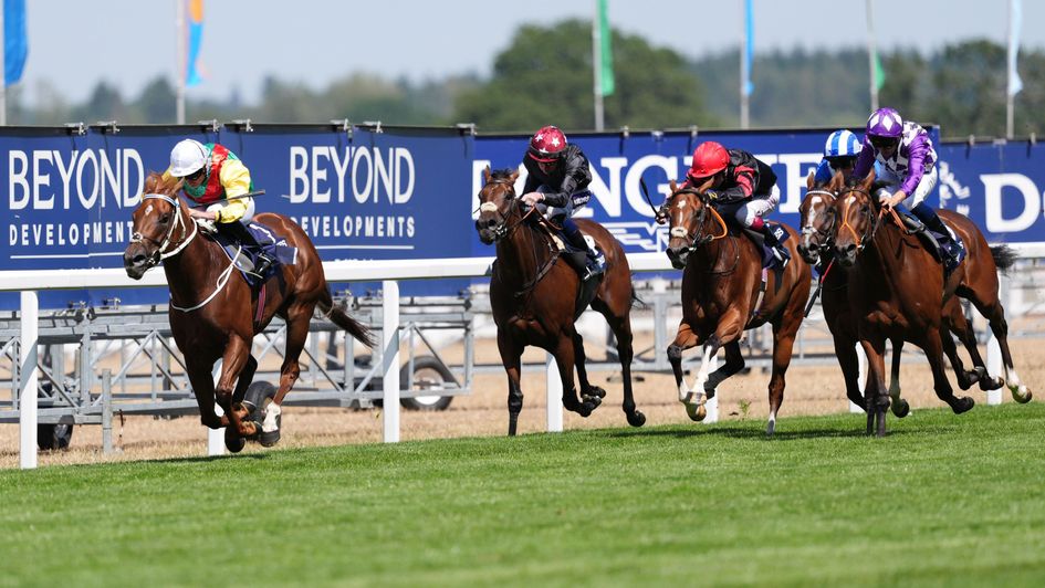 Kon Tiki is in charge of the Valiant Stakes