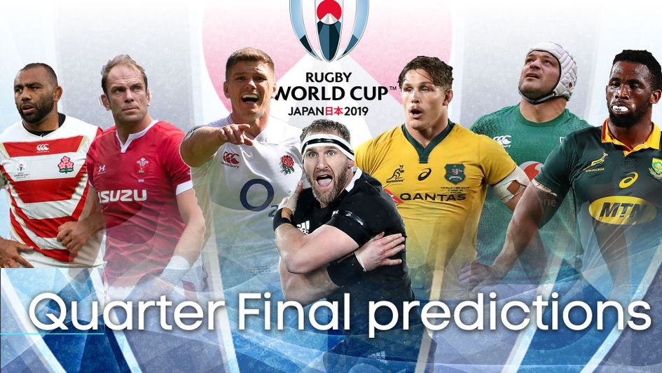 Gareth Jones predicts the outcome of the Rugby World Cup quarter finals