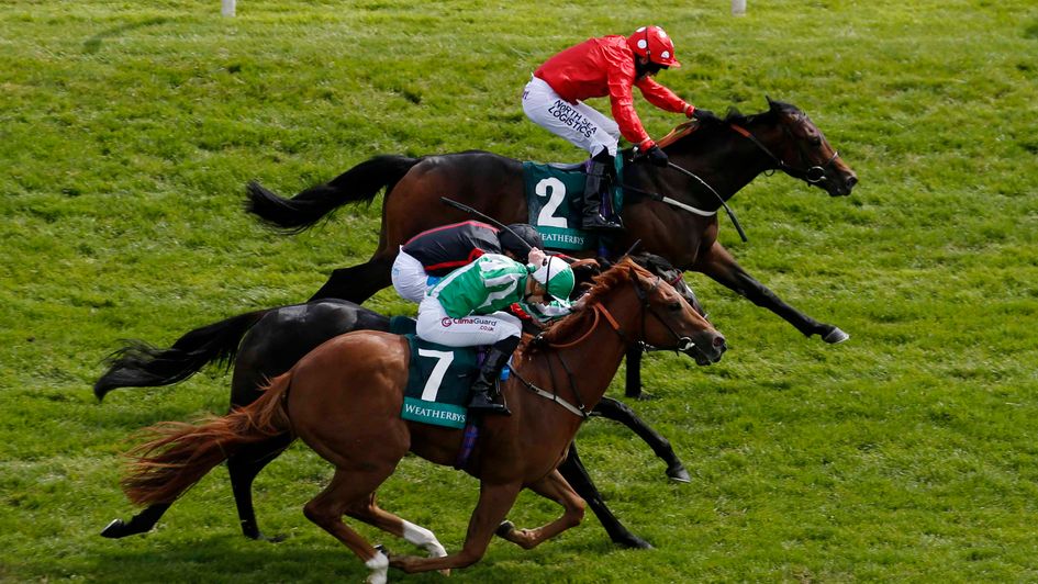 Lathom (far side) gets on top